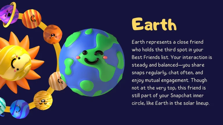 Earth Snapchat Planet Meanings