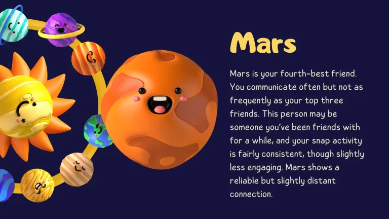 Snapchat Mars Planet