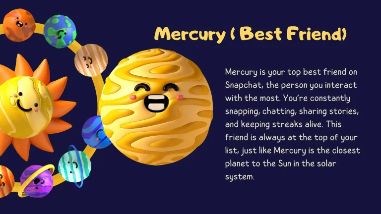 Mercury Snapchat Planet Meanings