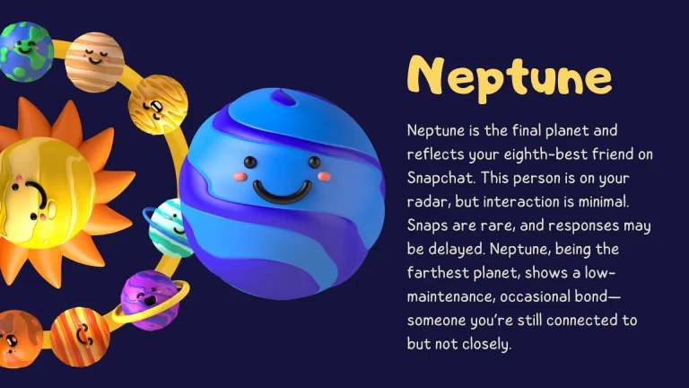 Neptune Snapchat Planet Meanings