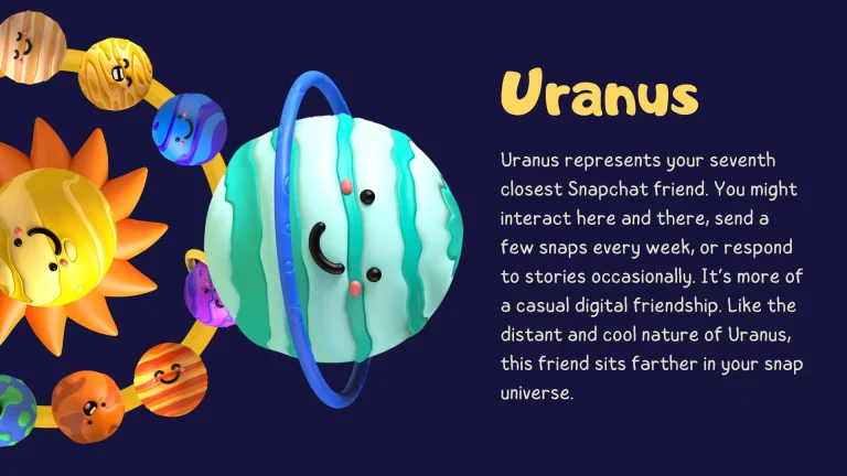 Uranus Snapchat Planet Meanings